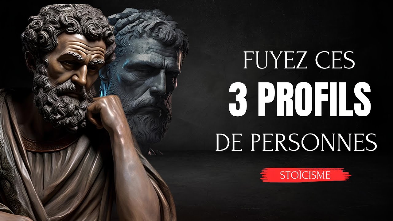 3 Types de PERSONNES à ÉVITER selon le STOÏCISME - Méfiez-vous d'eux !