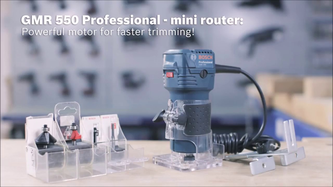 Bosch Mini Router - GMR/GMF 550 Professional