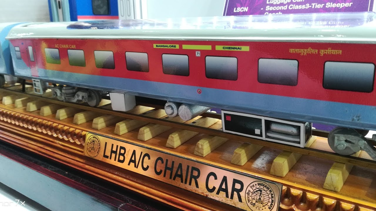 LHB Coaches Rake Interiors | International Rail Coach Expo 2018 Chennai