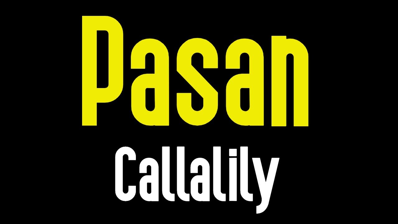 Pasan (KARAOKE) | Callalily