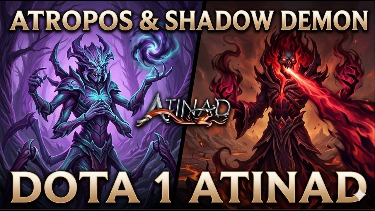 Dota 1 on Atinad 2026: Atropos & Shadow Demon still Broke? WTF #dota1 #atinad #warcraft #dota