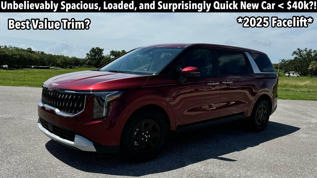 2025 Kia Carnival LXS: TEST DRIVE+FULL REVIEW