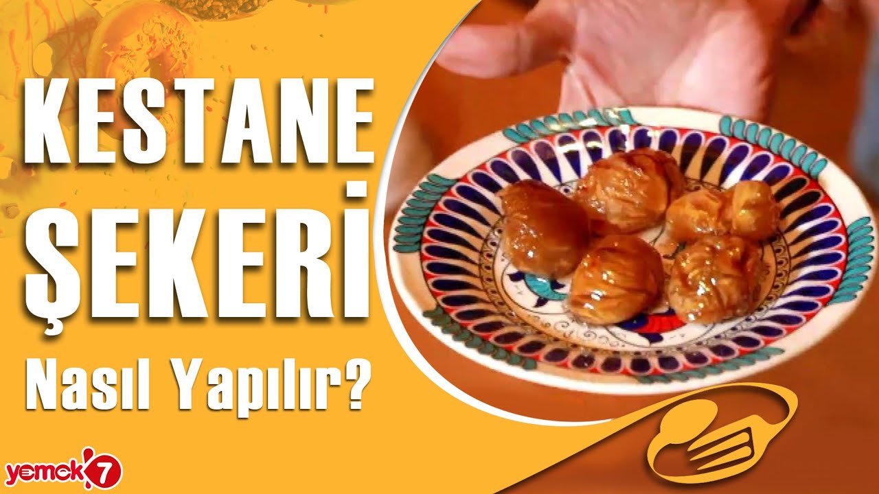 Evde Kestane Şekeri Nasıl Yapılır?