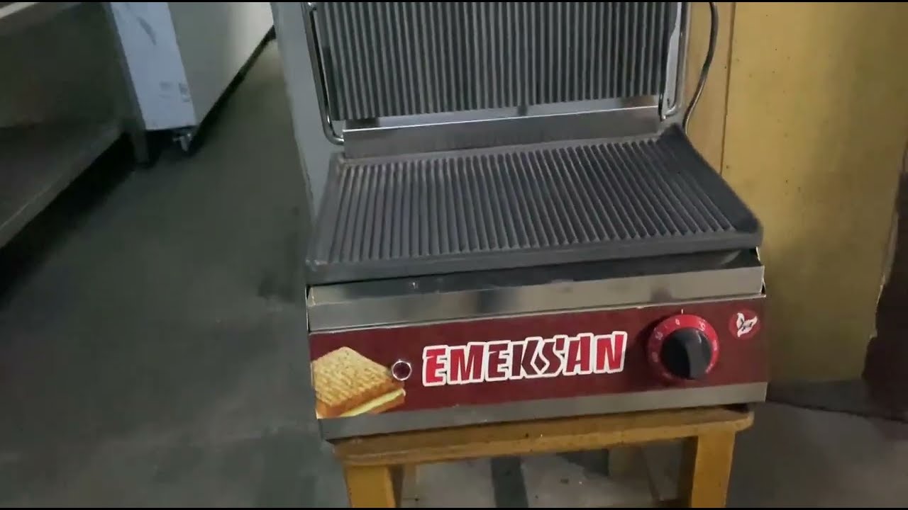 Emeksan 16 Dilim Sanayi Tipi Tost Makinası Tanıtım l