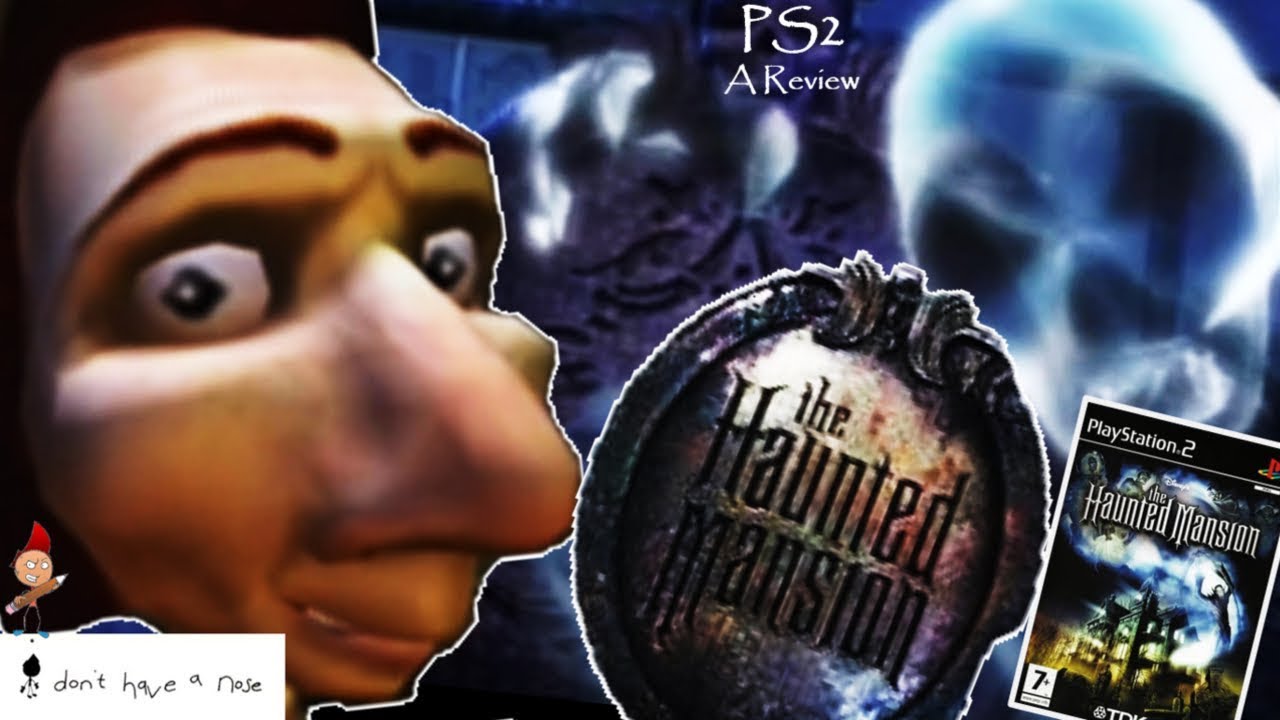 DISNEY'S THE HAUNTED MANSION, PS2: i don't have a nose review (HALLOWEEN SPECIAL)