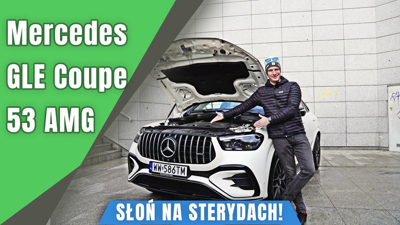 Mercedes GLE Coupe 53 AMG 4Matic + 435 KM 2024. Słoń na sterydach!