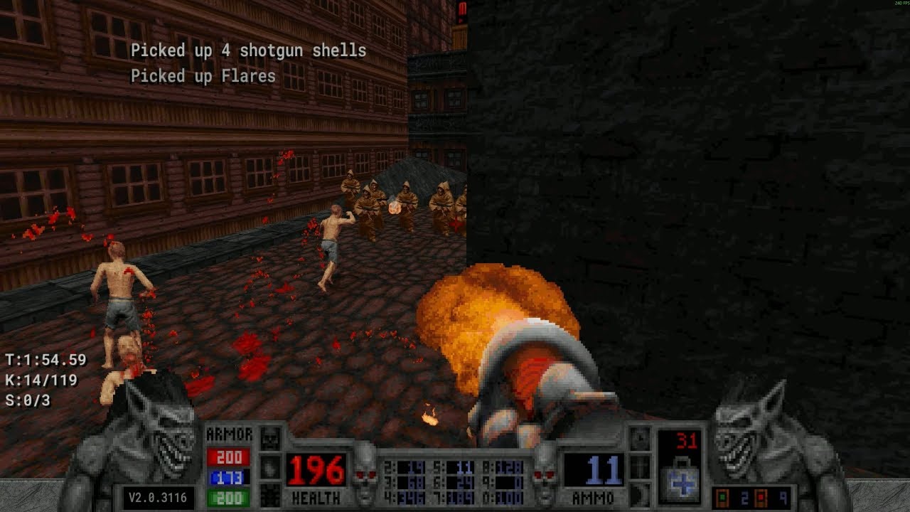 Blood: Refreshed Supply - E3M2: The Siege (100%) - Extra Crispy - Achievements 11 / 20