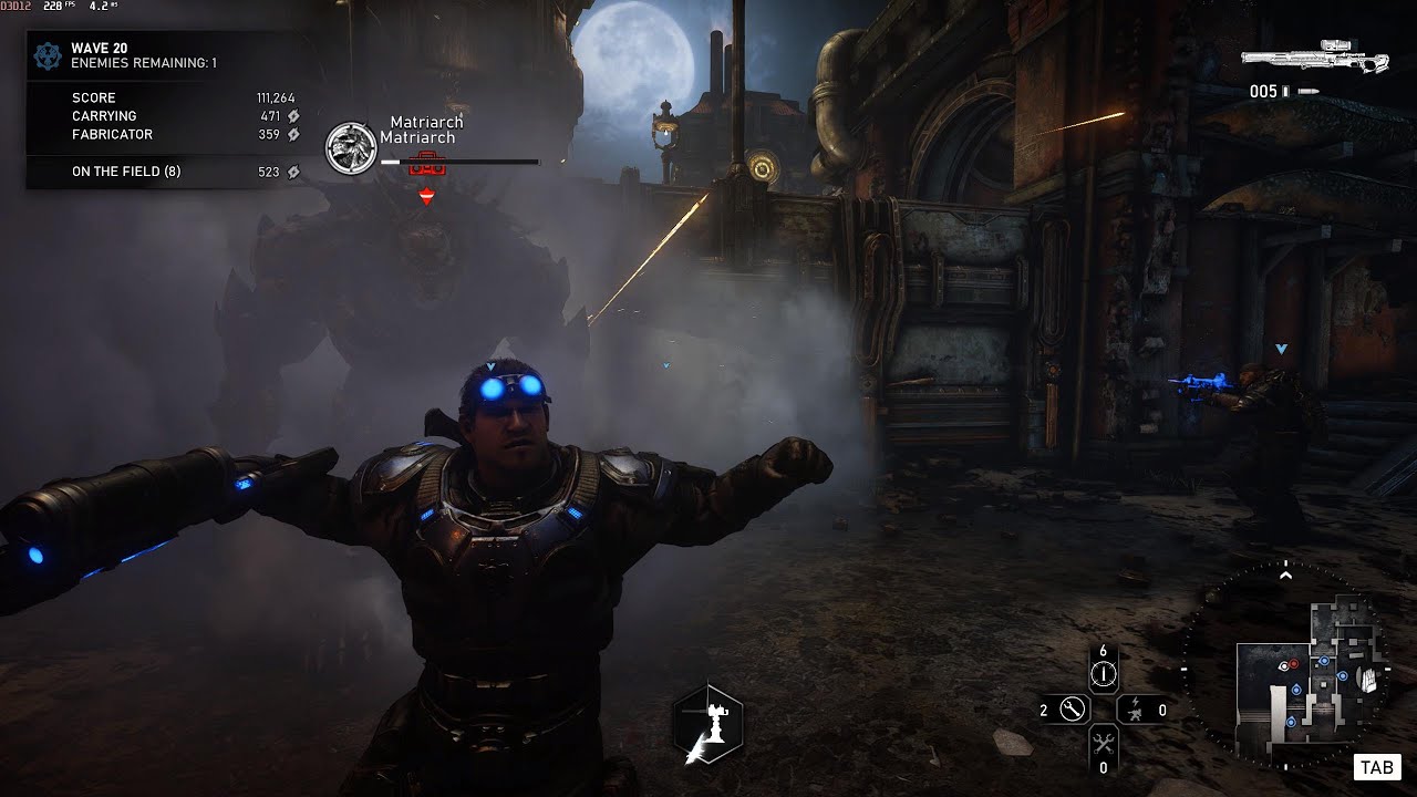 Gears 5 Horde In 2025 On Canals | Wave 1-50 | Mechanic | Insane Difficulty #3