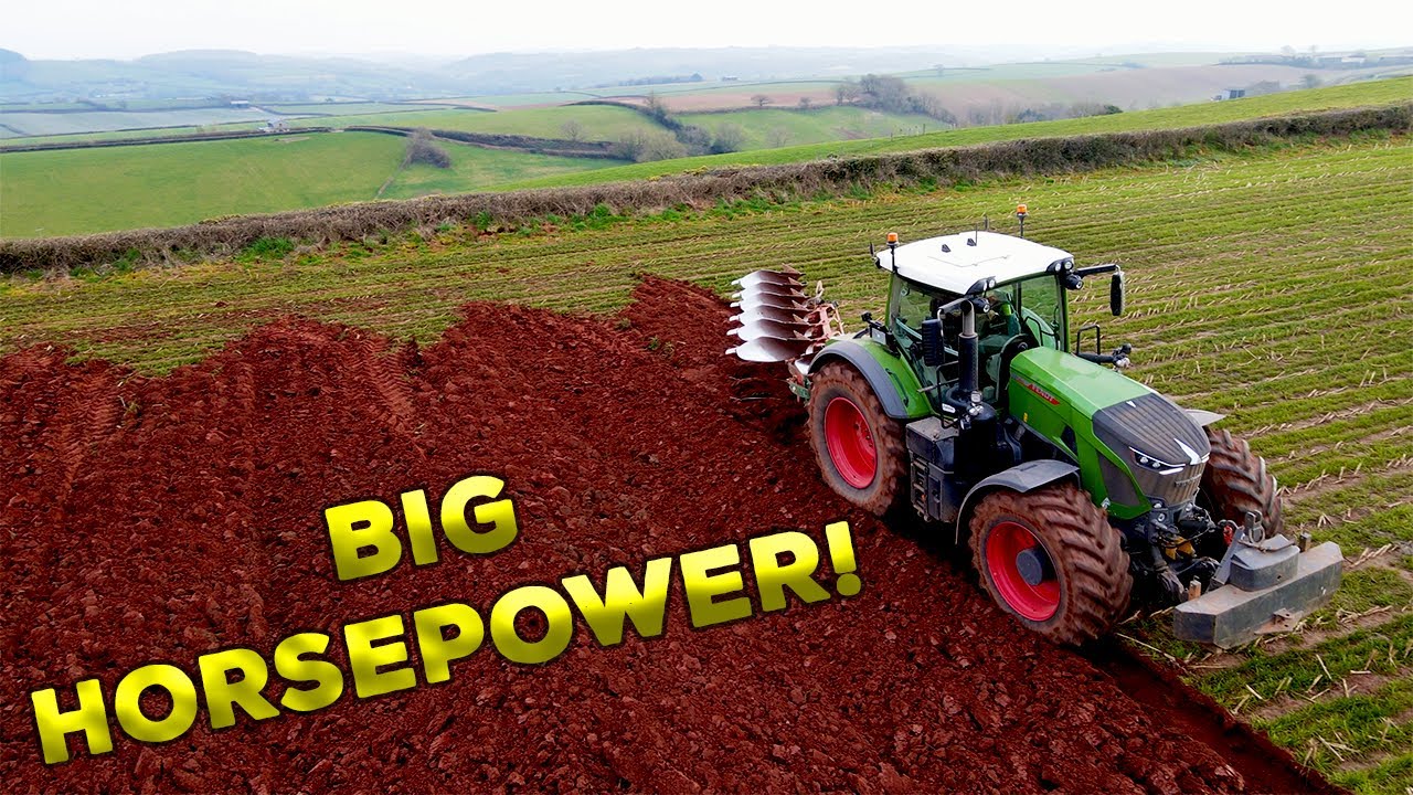 BIG HORSEPOWER PLOUGHING + TANKING! | FENDT 939 x 2