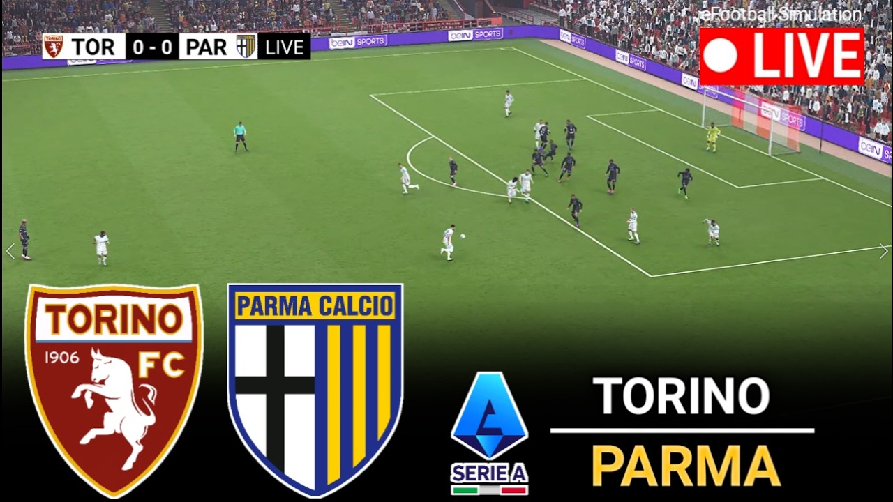 🔴 - Torino vs Parma l Serie A Italia 2026 l Simulazione video di gioco eFootball Pes 21