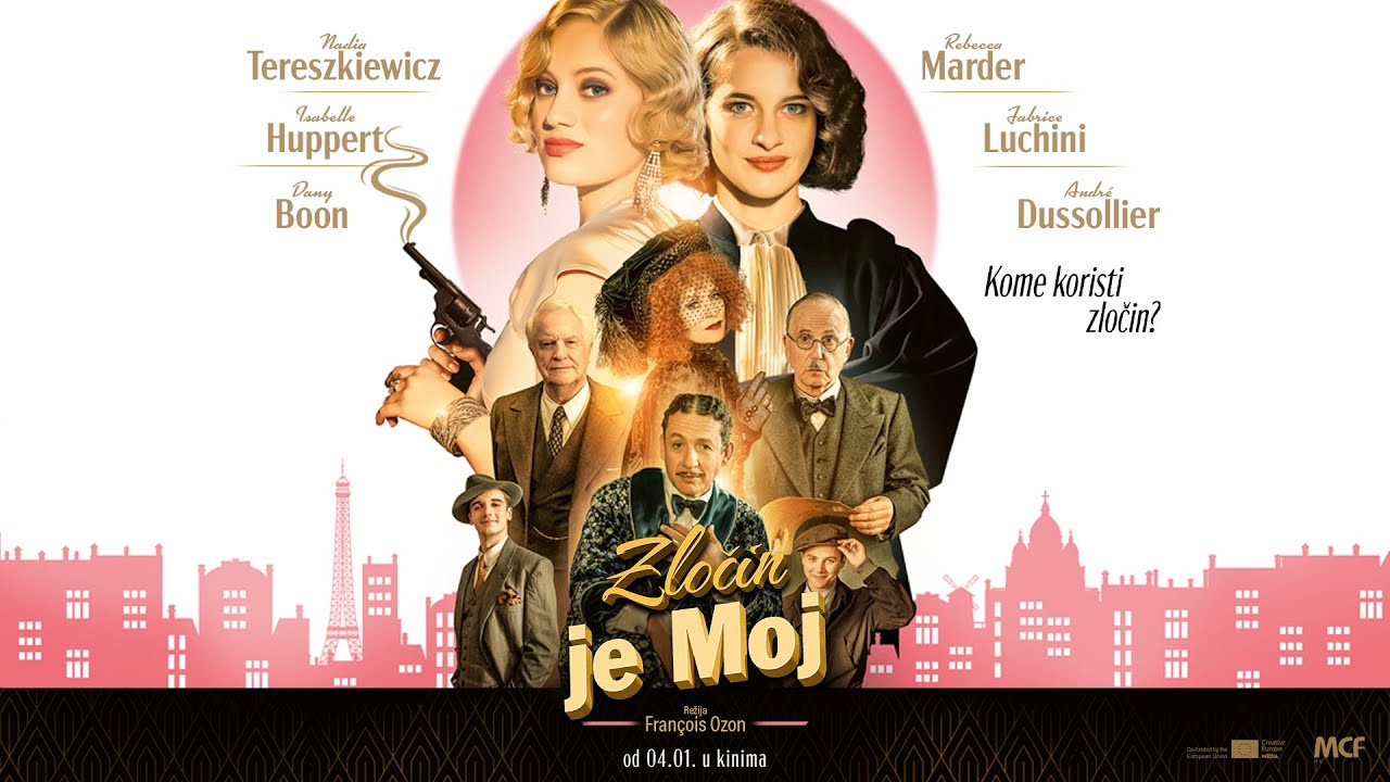Zločin je moj - kino najava