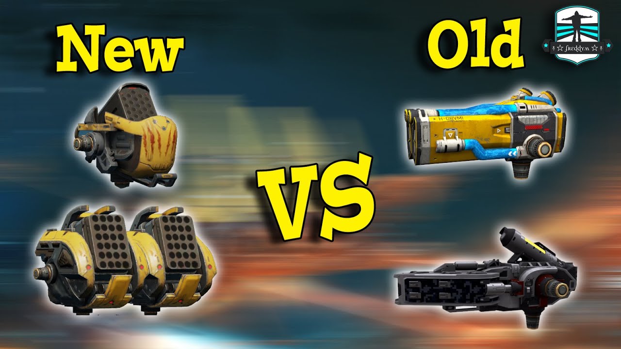 War Robots Weapon Comparison - Jaw & Claw vs Old Rockets