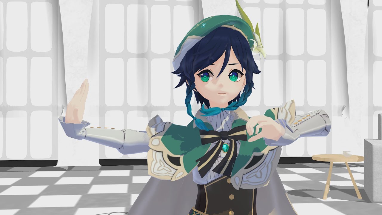 【Genshin Impact MMD/60fps】Venti - Renai Circulation 【恋爱循环】