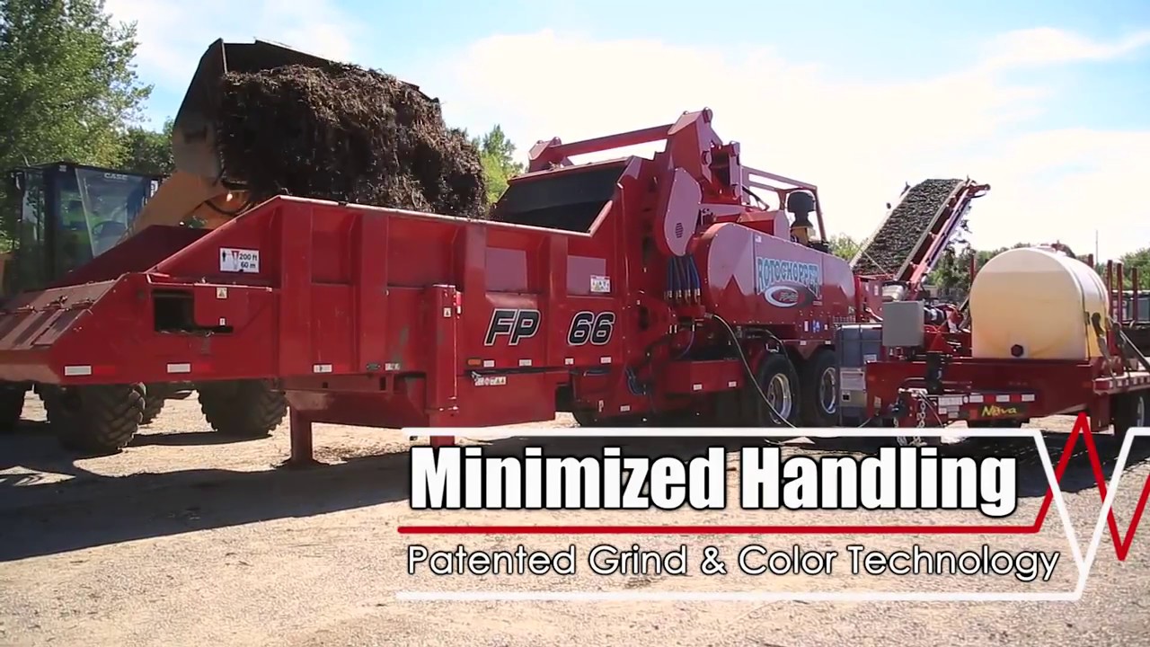 Rotochopper: Colored Mulch Solutions