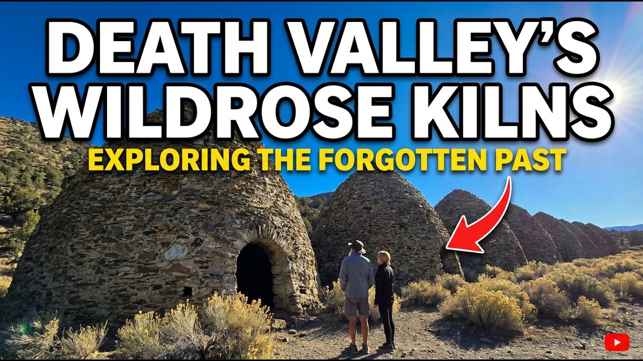 Wildrose Charcoal Kilns Death Valley