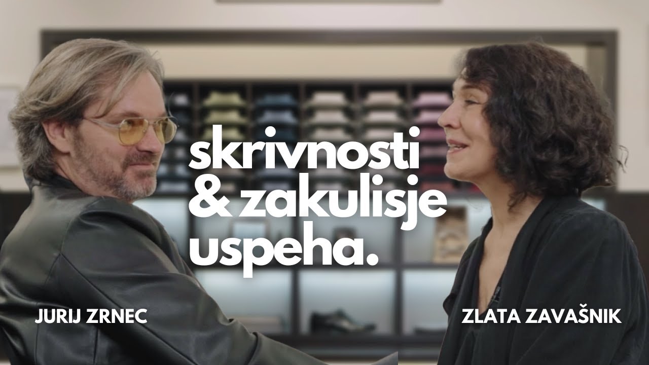 Moda, Humor in Skrivnosti Uspeha: JURIJ ZRNEC IN ZLATA ZAVAŠNIK / pogovor kot ga še ni bilo 💬