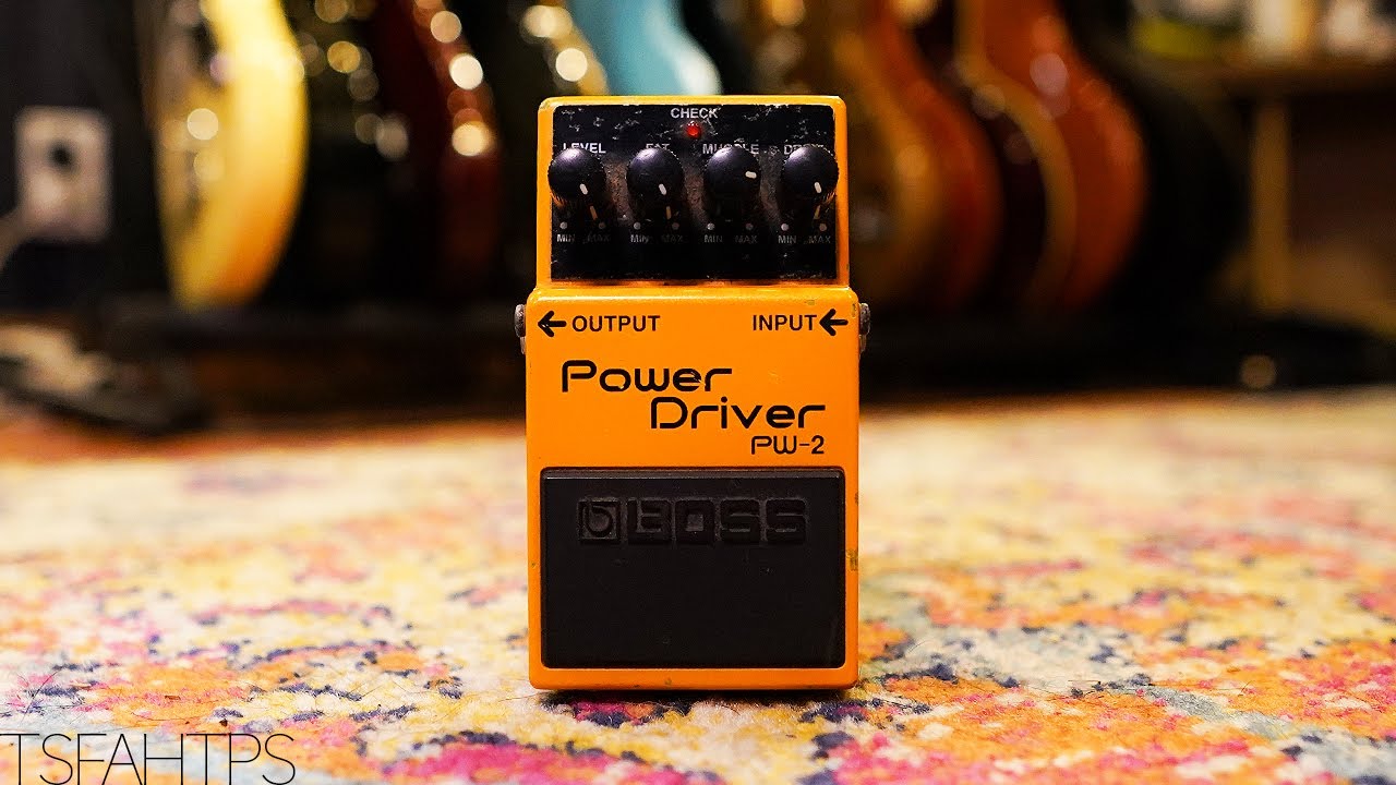 Boss's Fuzzy Grunge Distortion - Boss Power Driver PW-2