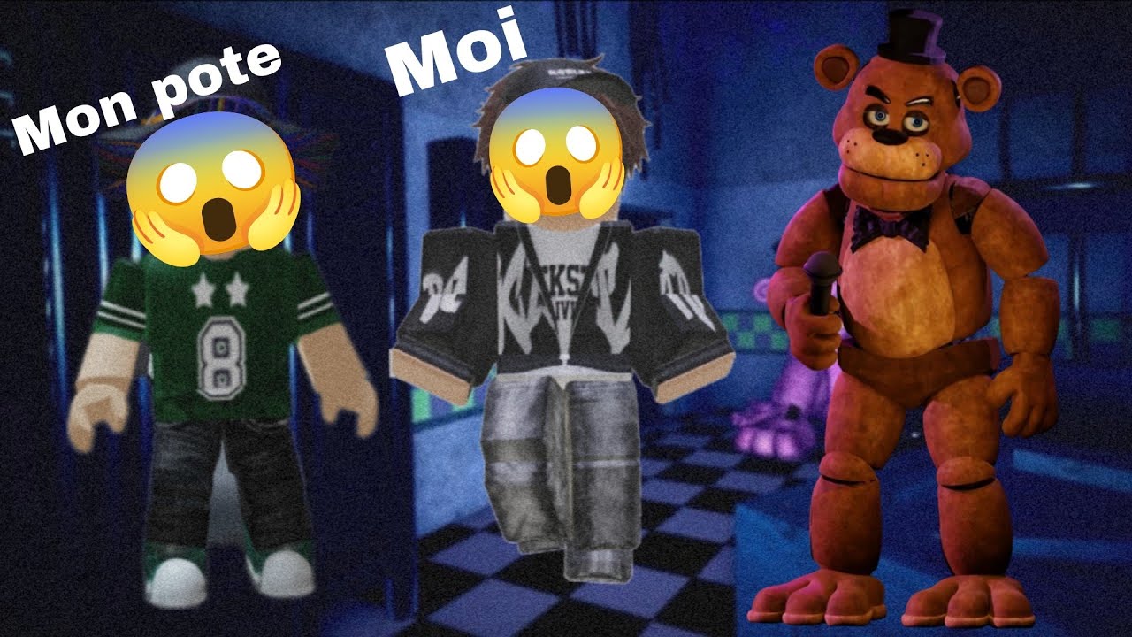 FNAF ETERNAL NIGHTS SUR ROBLOX AVEC MON POTE(ON A SOUFFERT)