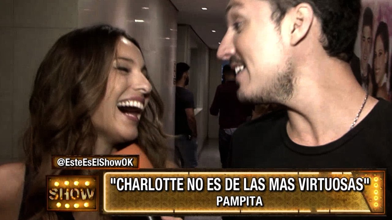 ¡Charlotte arrugó con Pampita!