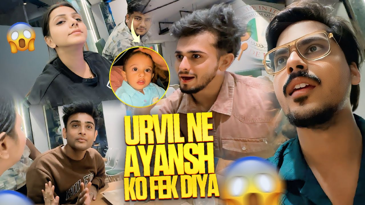 Urvil Ne Ayansh Ko Niche Fek Diya 😲