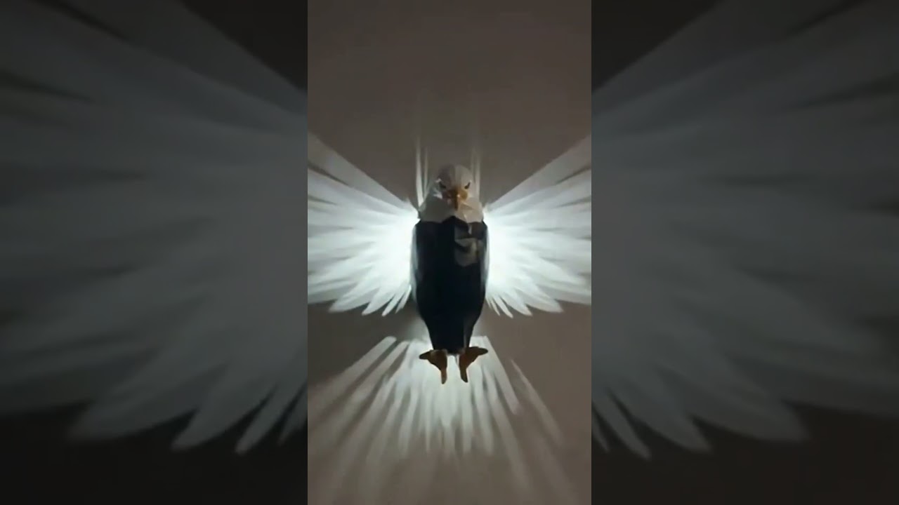 Elevate Your Room with the Majestic Eagle Wall Lamp!