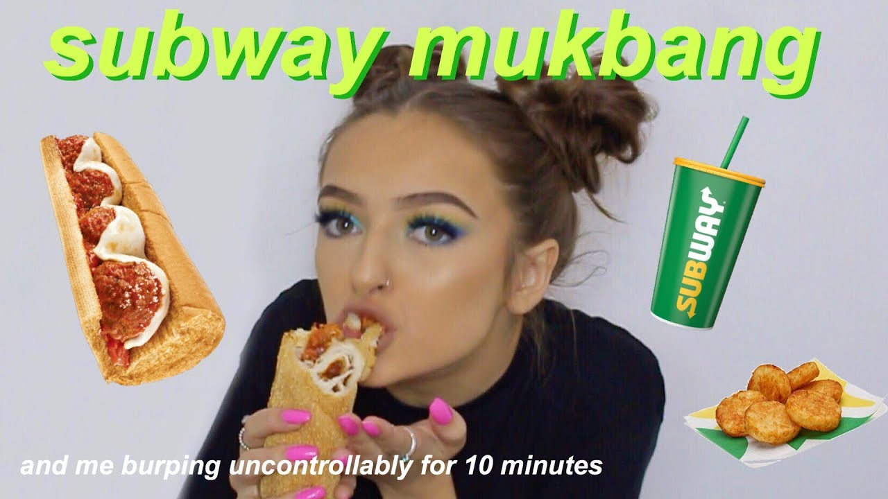 subway mukbang n chats | amy menzies