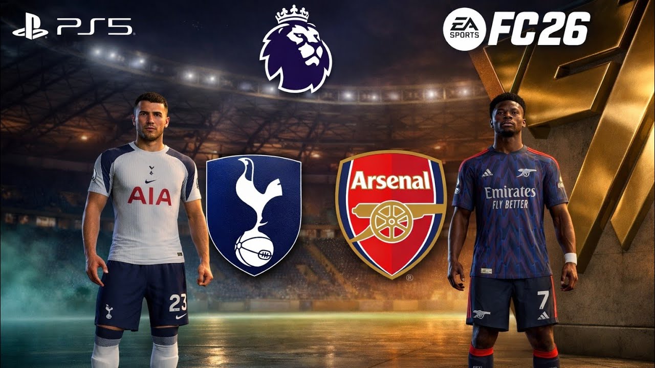 FC 26 - Tottenham Vs Arsenal- PREMIER LEAGUE 25/26 FULL MATCH. \PS5 PRO [4K60}