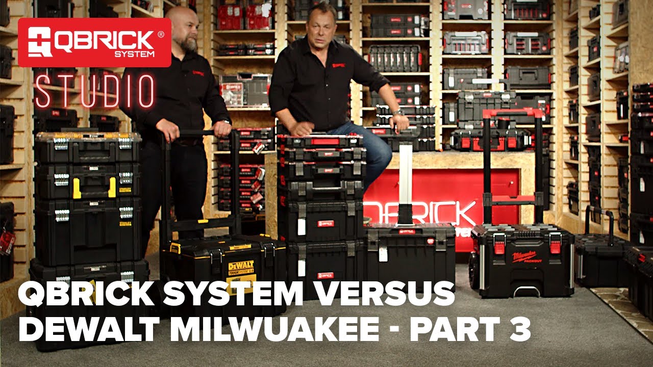 QBRICK STUDIO - Qbrick System vs Milwaukee vs DeWalt - часть 3 - серия 35