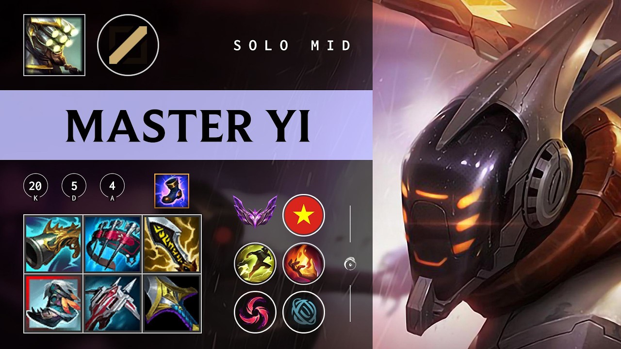 Master Yi Mid vs Hwei - VN Master Patch 26.03