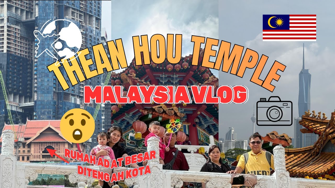 THEAN HOU TEMPLE MALAYSIA 🇲🇾 TRX MALL ADA PLAYGROUND GRATIS 😱‼️