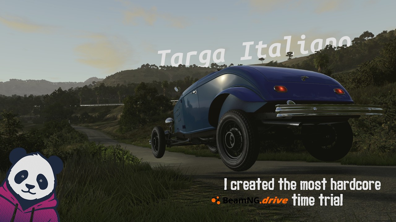 Targa Italiano - The most difficult Time Attack I tried!