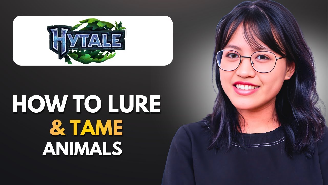 How To LURE & TAME ANIMALS in Hytale!