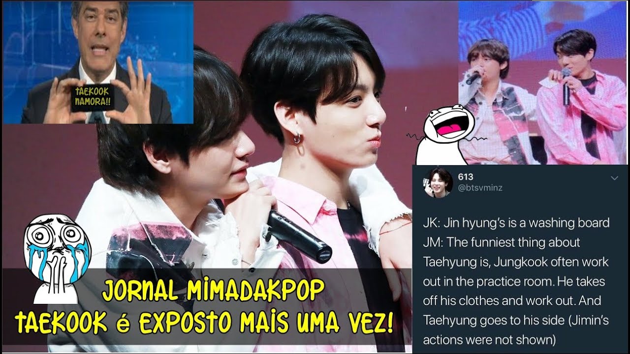 VKOOK/KOOKV- JORNAL MIMADA INFORMA TAEKOOK É EXPOSTO MAIS UMA VEZ!