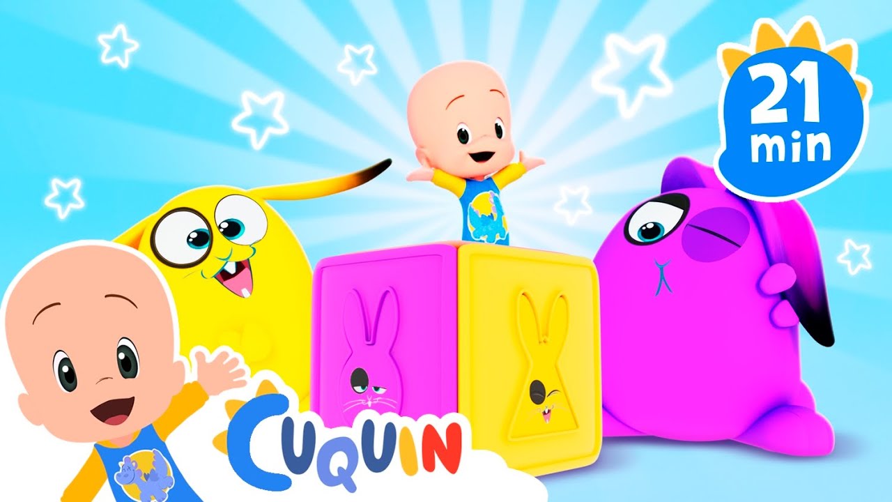 Cuquin’s Magic Color Cube – Learn the Shapes | Educational videos