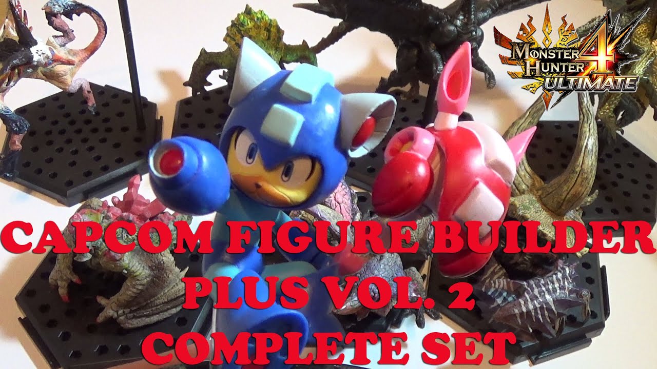 Capcom Figure Builder Plus Vol.2 Monster Hunter Complete Set Unboxing + extra