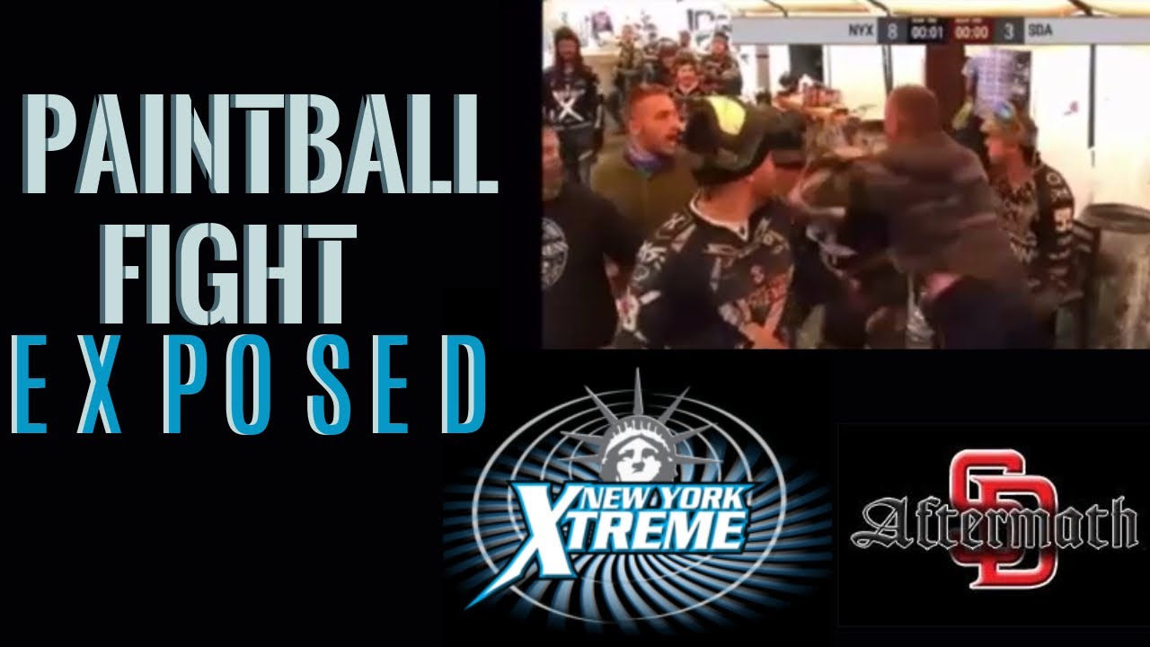 PRO PAINTBALL FIGHT // AFTERMATH vs NYX (Facebook Deleted Posts)