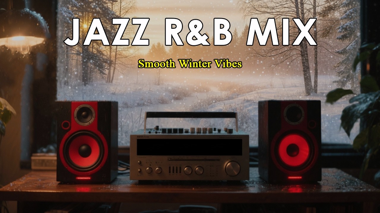Jazz R&B Mix 🔥💖 Smooth Jazz Mix for Cozy Driving & Holiday Magic VIBES✨.