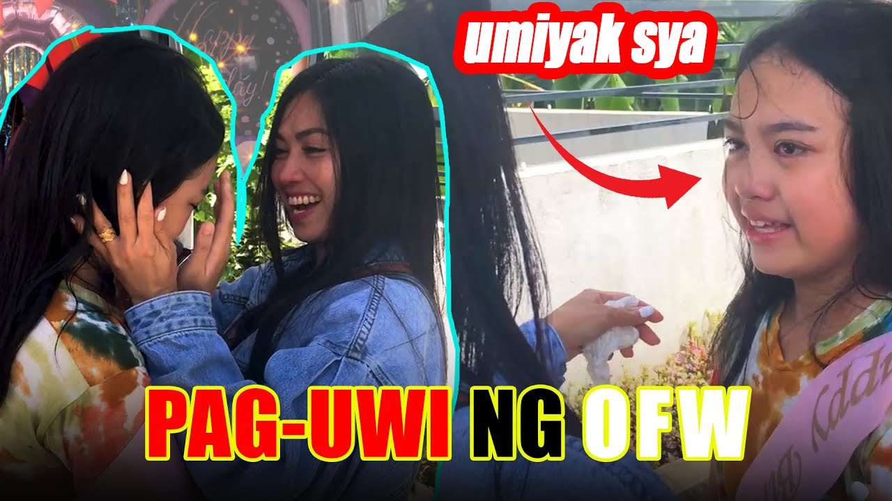OFW na Nanay nagbalikbayan para personal na sorpresahin ang kanyang anak sa kanyang kaarawan 👩‍👧🤗😭