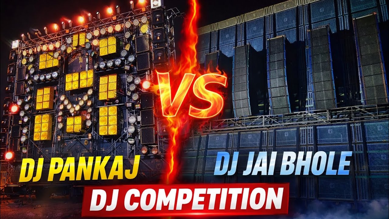 Pankaj dj vs dj jai bhole ke bich hua dj competition moto mela me 