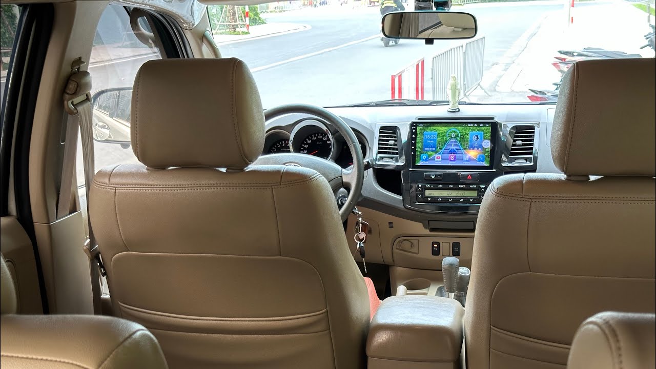 [P2 : Nội Thất Trước] Toyota Fortuner 2.7 AT 4WD 2009 Máy Xăng Xe Gia Đình, Nội Thất Zin Nguyên Bản