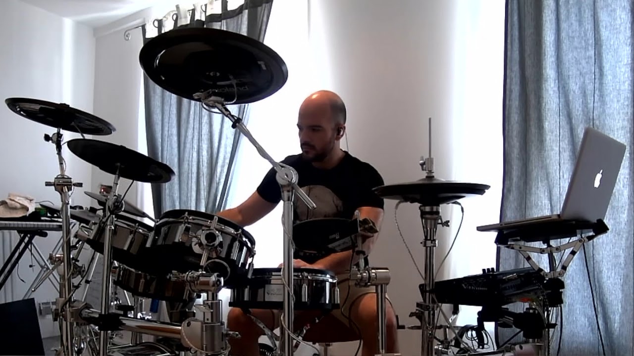 Improv Session III - Cosmic Vintage Drum Cam - Drums by Daniel Forli