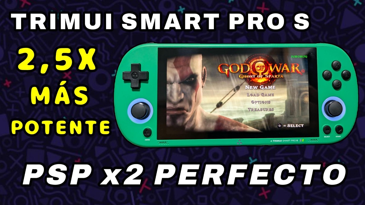 Trimui Smart PRO S: 2,5&times; m&aacute;s potente y PSP x2 PERFECTO