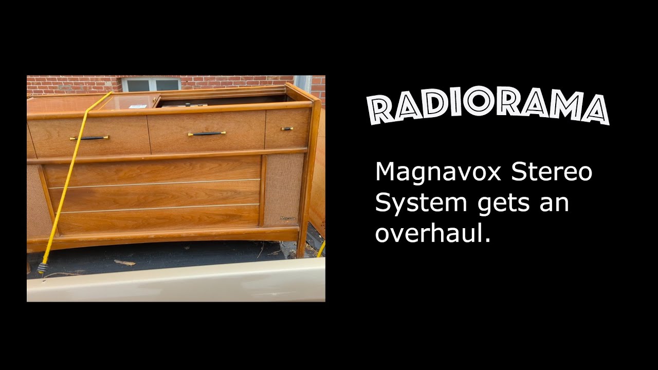 Early 60's Magnavox stereo overhaul