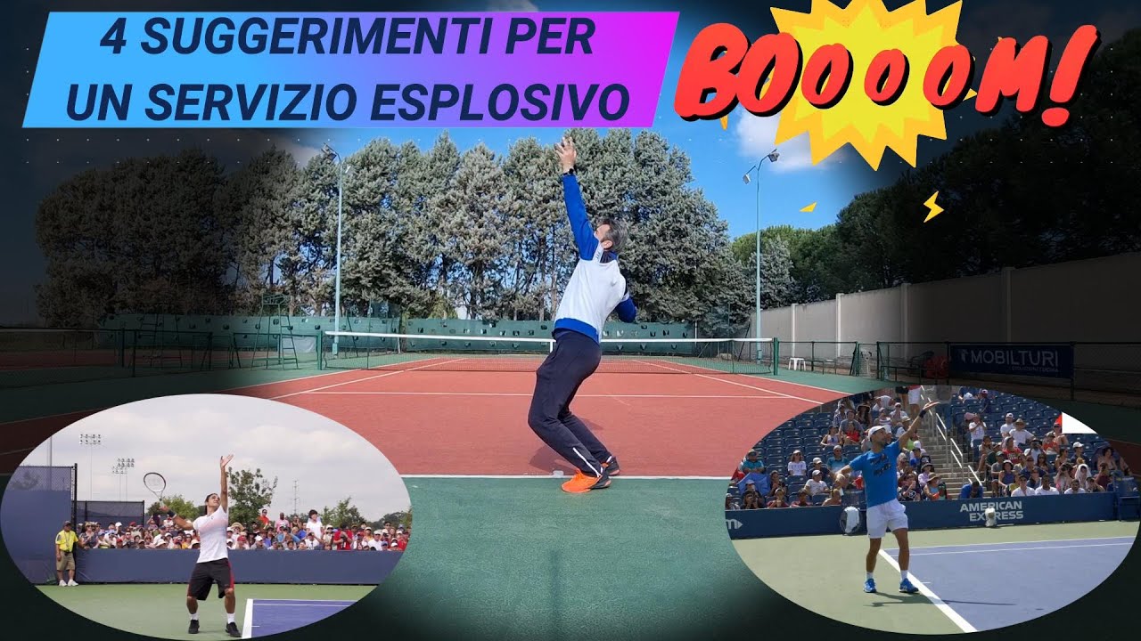 4 Suggerimenti per un SERVIZIO ESPLOSIVO 🎾🎾🎾💣 💣 💣