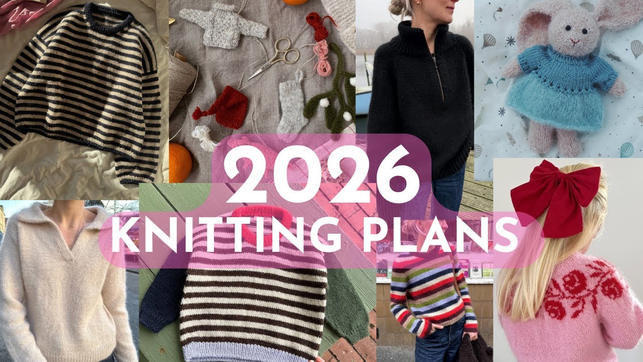 Мои планы по вязанию на 2026 год