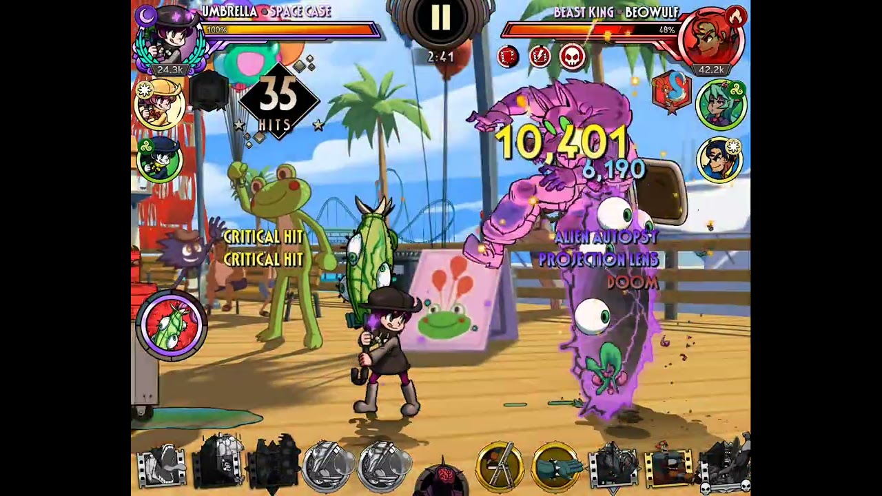 Beginnings & Ends Monthly Grind! Skullgirls Mobile