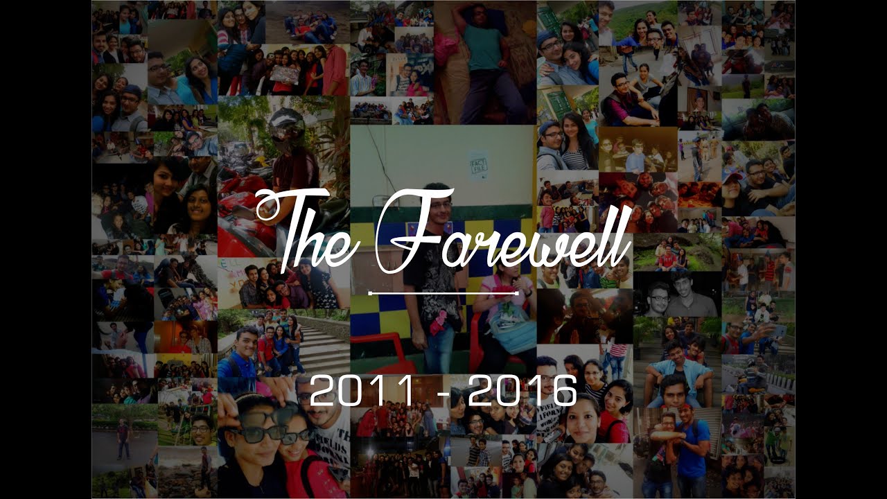Farewell Video Template