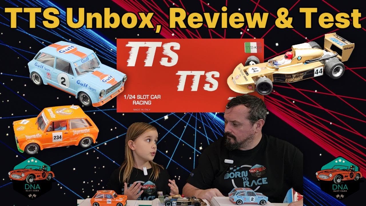 Обзор и тест распаковки игрового автомата TTS 1/24 Scale!!! #TTS #slotcars #unboxing #slotcarracing