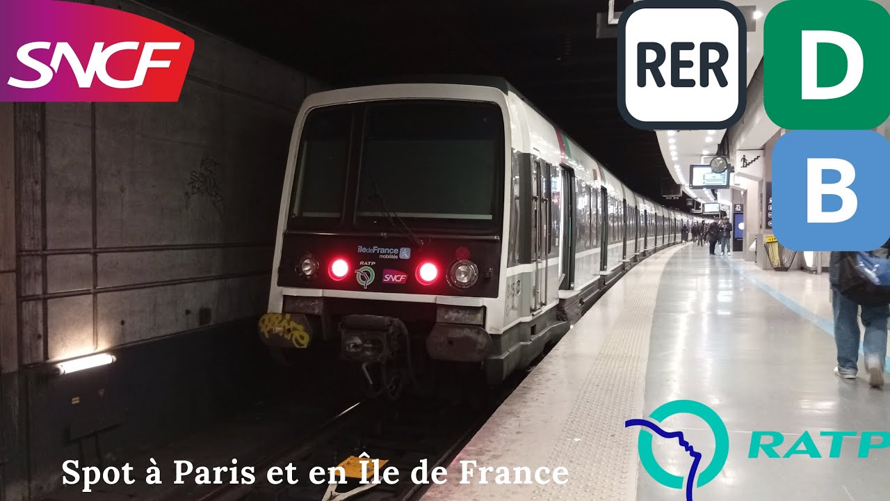 {RER D/B} Spot à Paris/Île de France #train #railway #trainspotting #metro