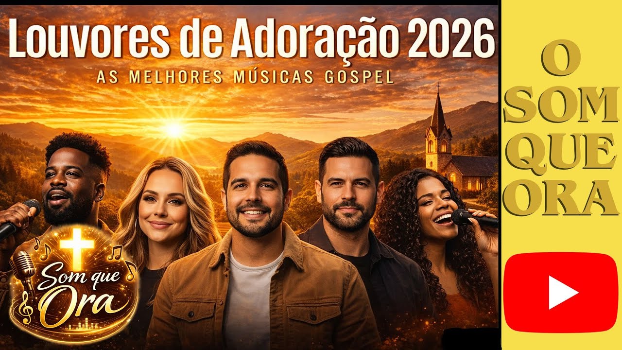 Louvor Gospel Contínuo 2H | Música Para Orar, Dormir e Acalmar o Coração 2026